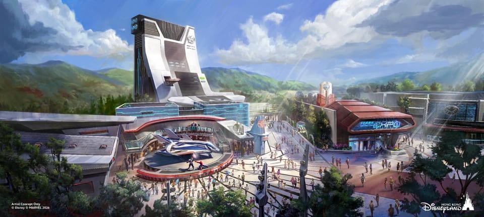 Tomorrowland is getting an upgrade featuring a massive new Avengers' Tower and Quinjet landing area